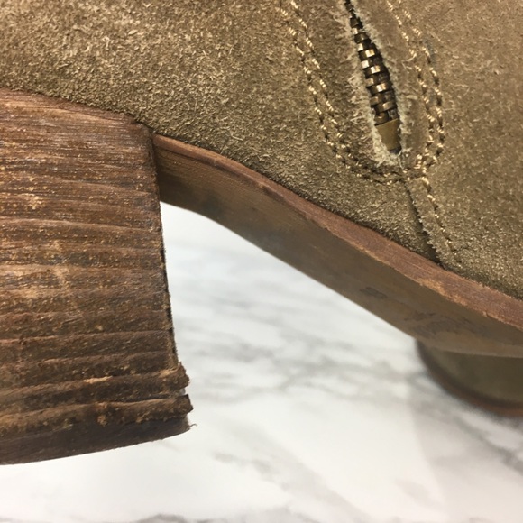 Madewell Billie Suede Heeled Ankle Boots - Picture 5 of 8